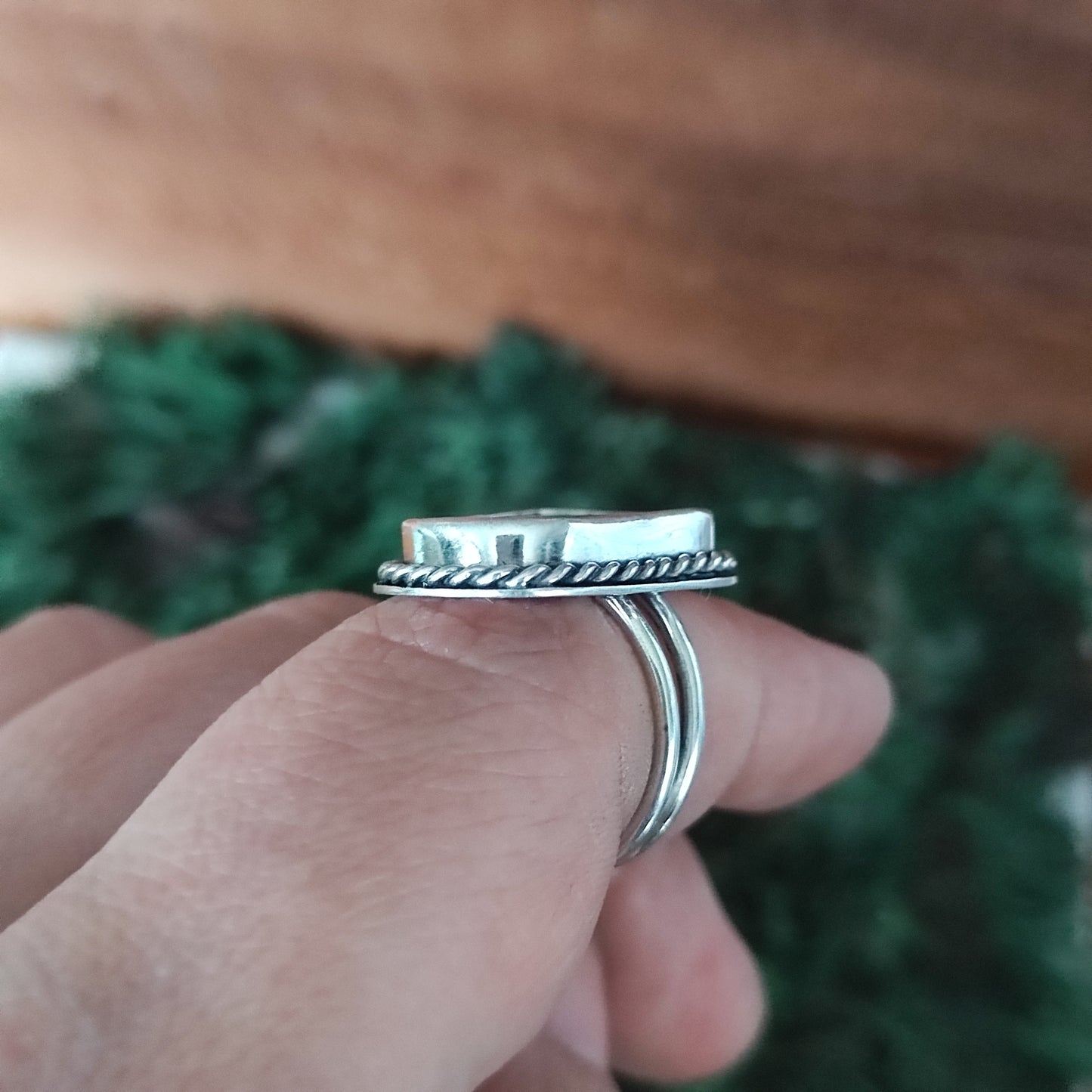 Broken Plates: Fireglow Collection Ring Size M