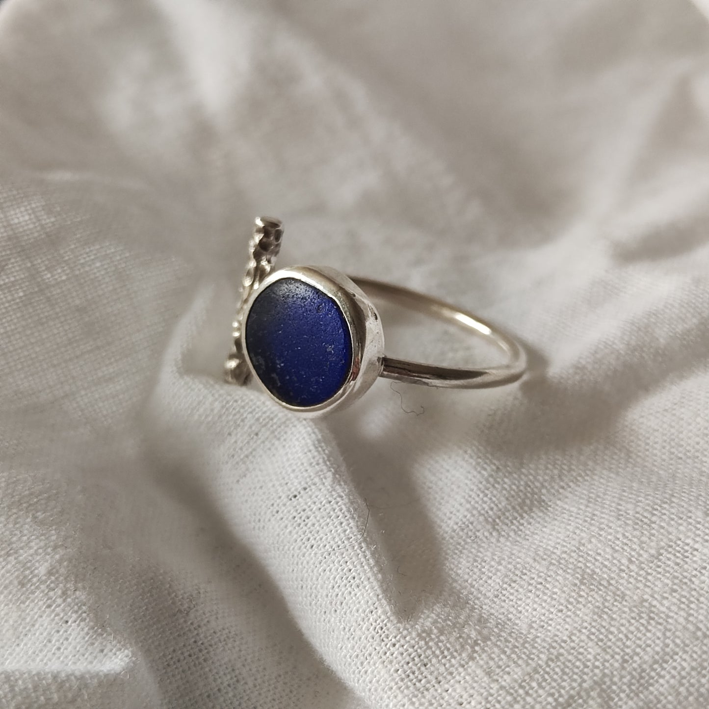Sea Glass T-Ring Size Y-Z+1