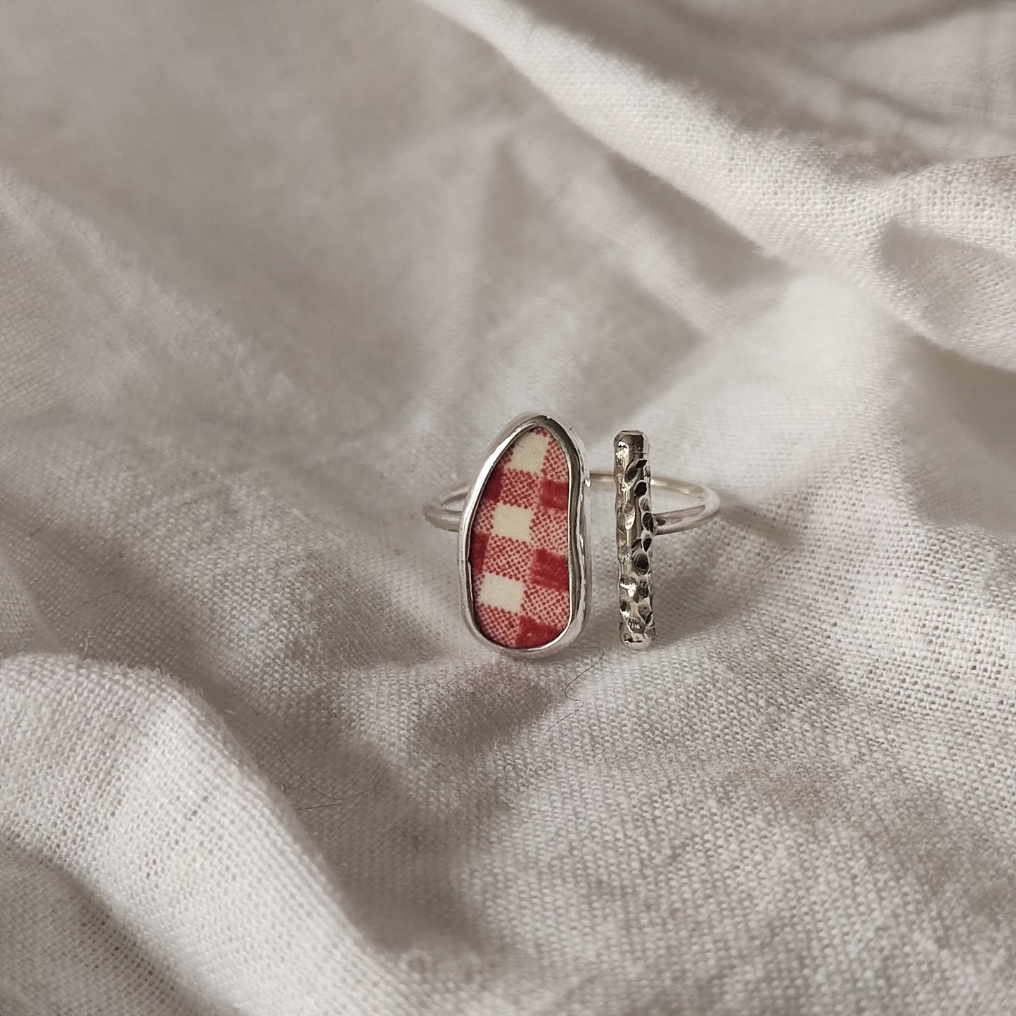 Sea Pottery T-Ring Size Q-S