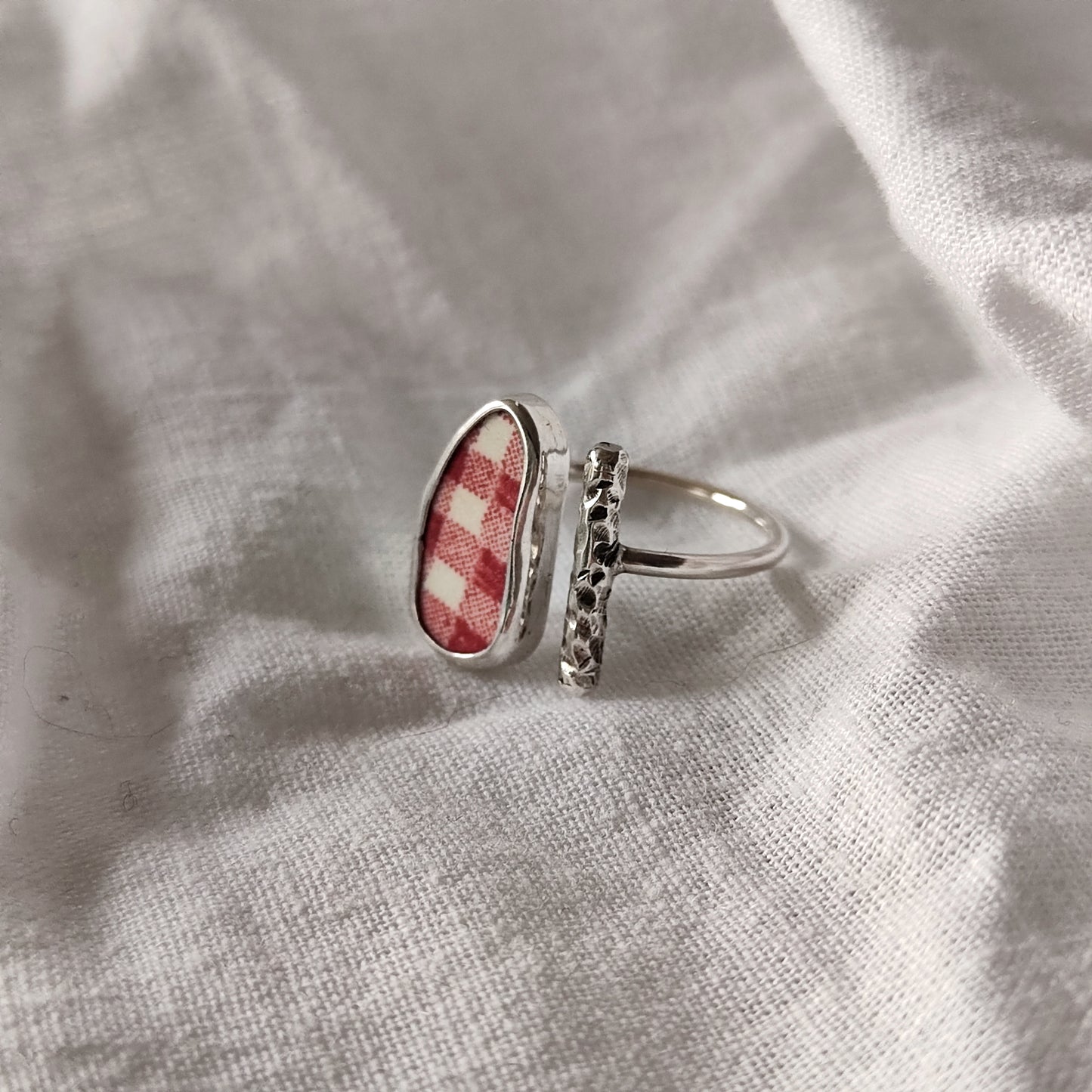 Sea Pottery T-Ring Size Q-S