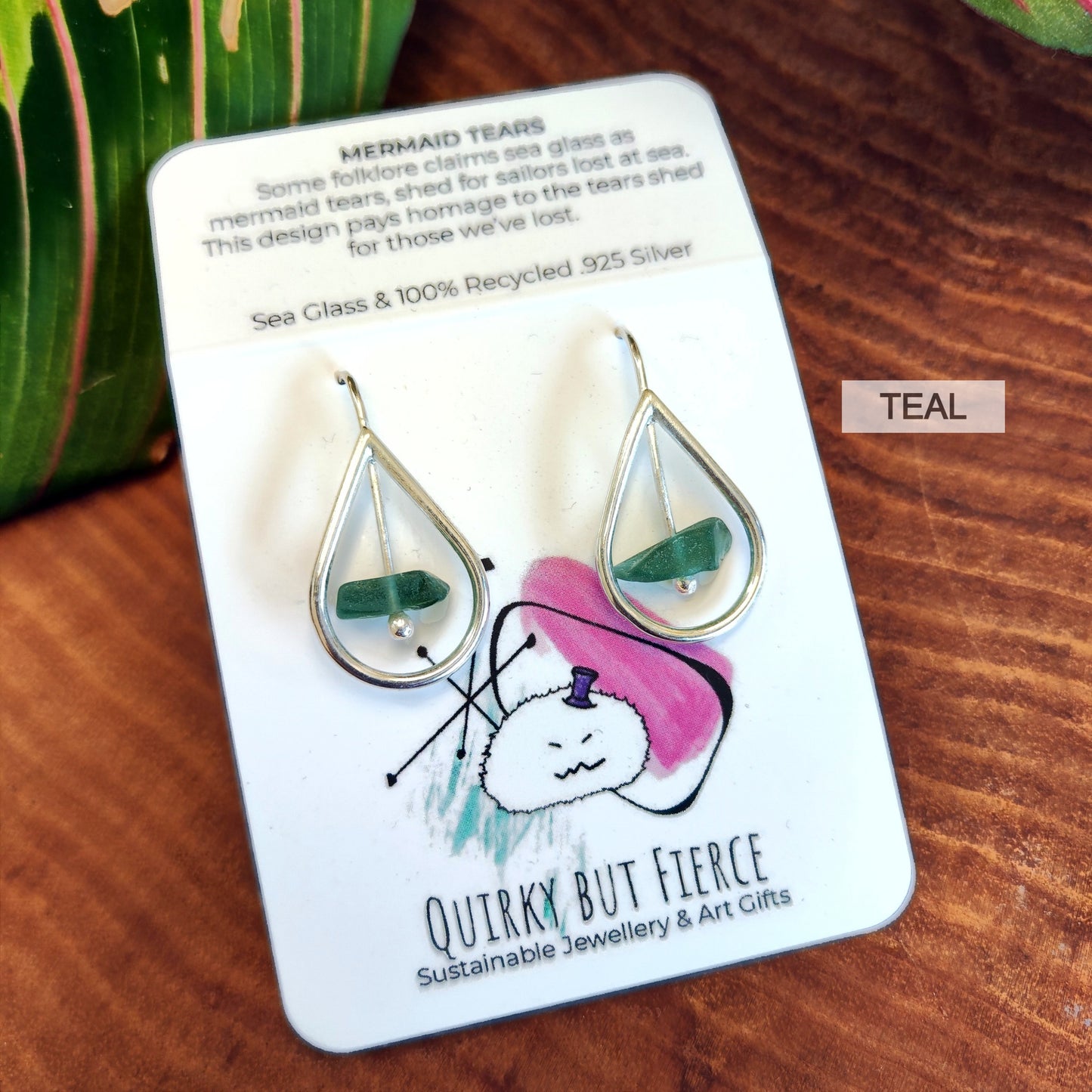 Mermaid Tears Earrings - Shorties