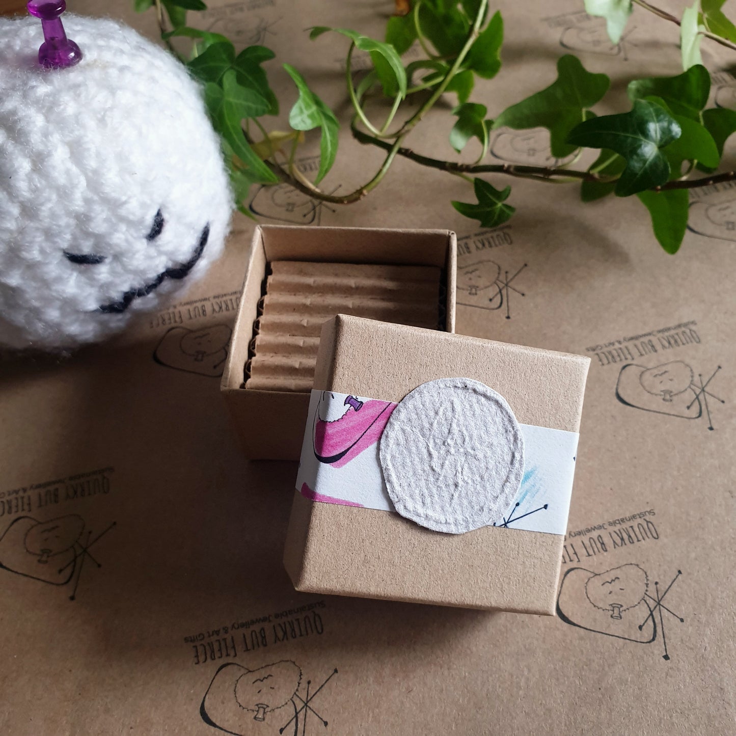 Sea Pottery T-Ring Size J