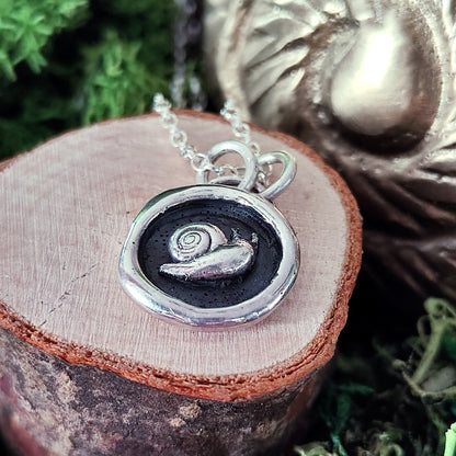 FUCK THE HUSTLE - Wax Seal Necklace