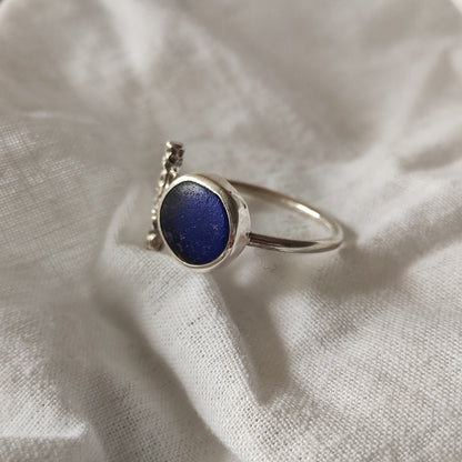Sea Glass T-Ring Size Y-Z+1