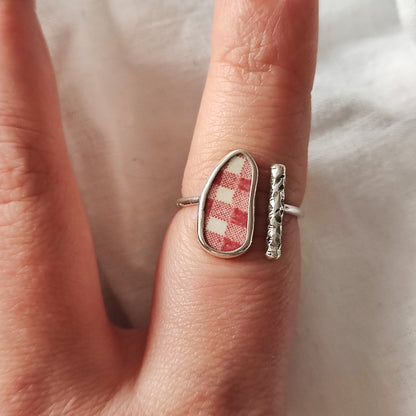 Sea Pottery T-Ring Size Q-S