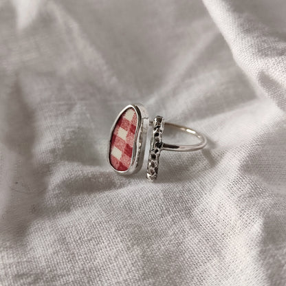 Sea Pottery T-Ring Size Q-S