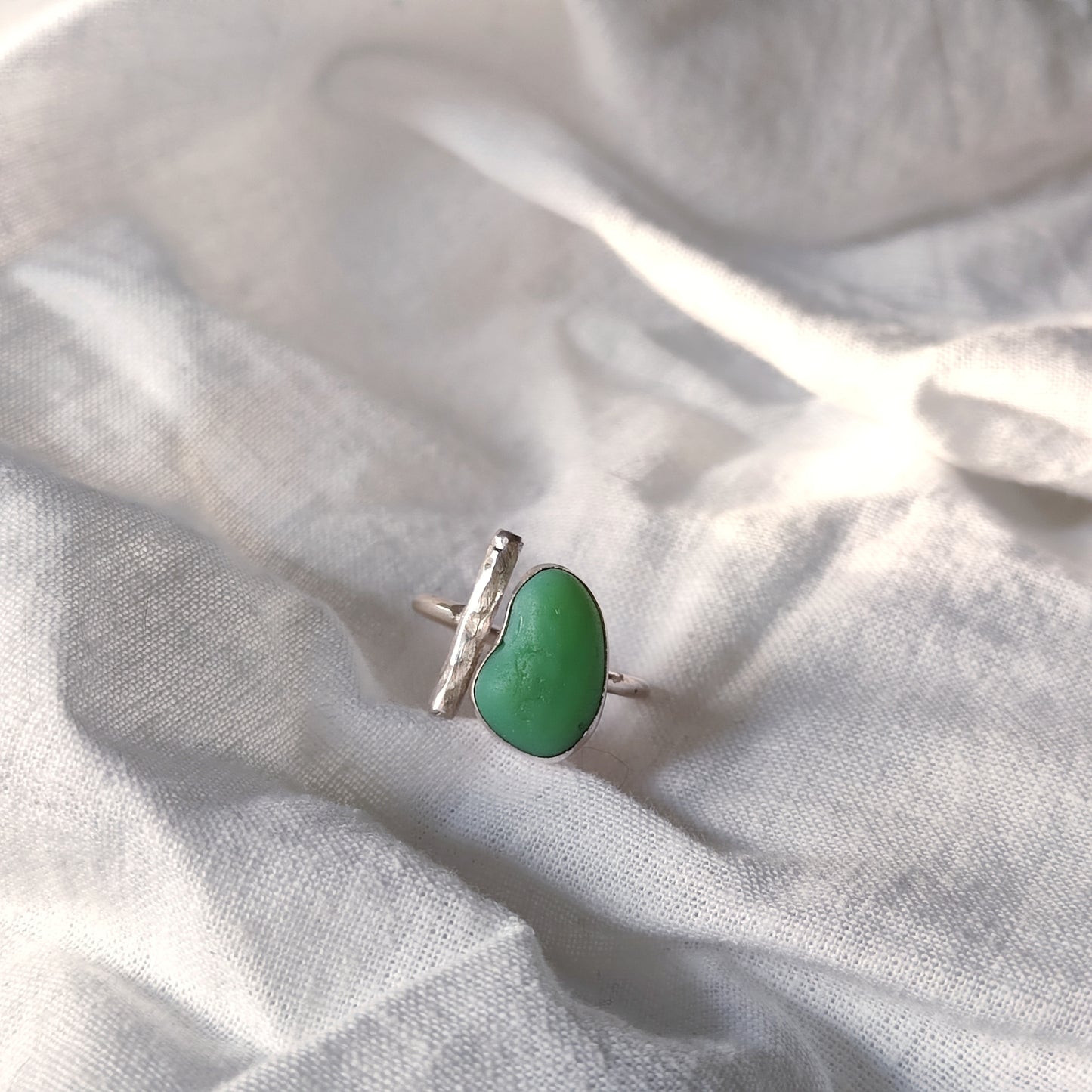 Sea Glass T-Ring Size M-O