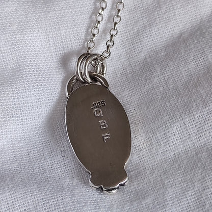 Vintage-Style Mushroom Necklace