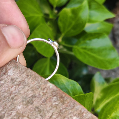Stacker Ring - Wee Mushroom