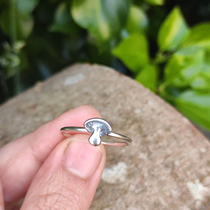 Stacker Ring - Wee Mushroom