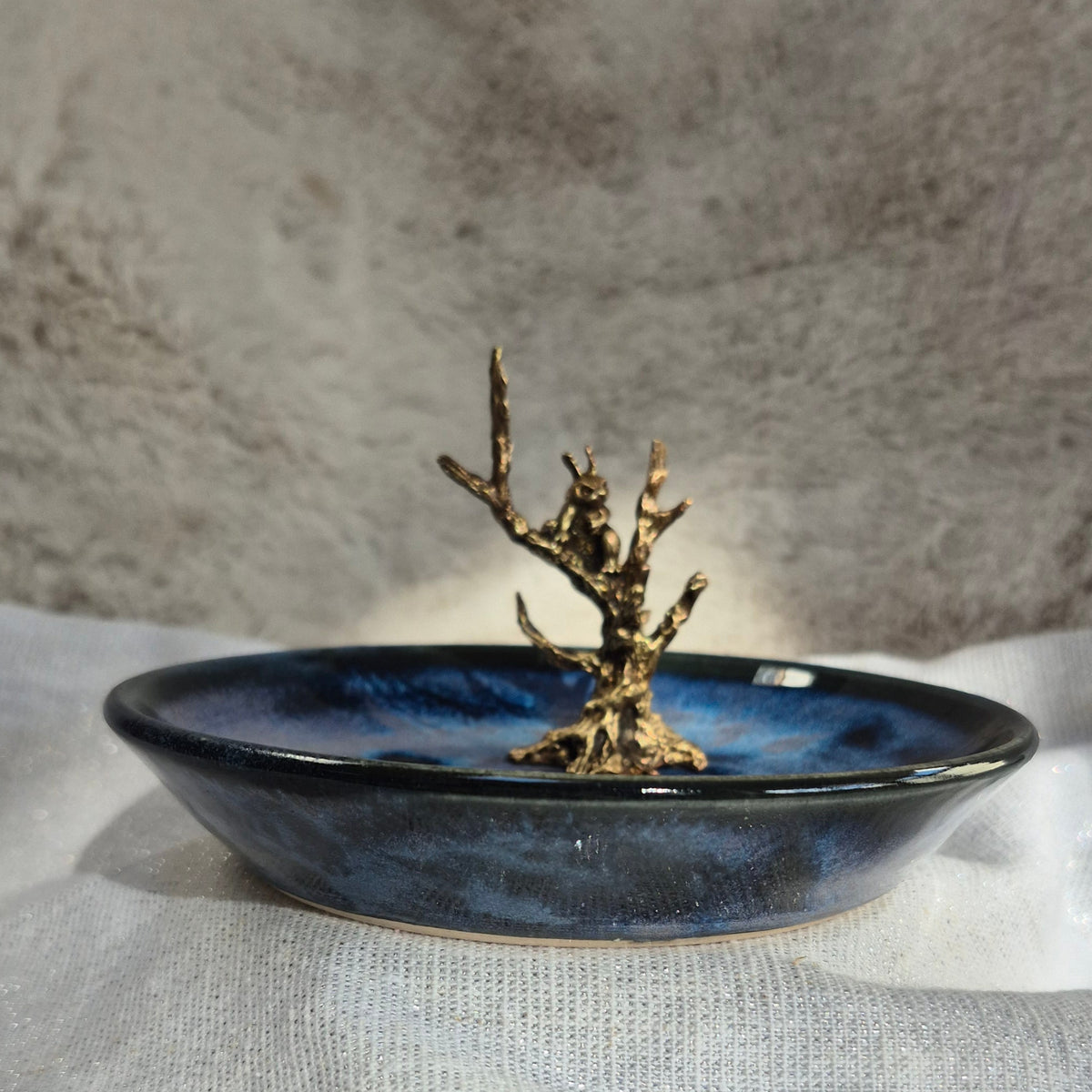 Red Squirrel Trinket Dish - Gillybean Pottery x Quirky But Fierce Collab