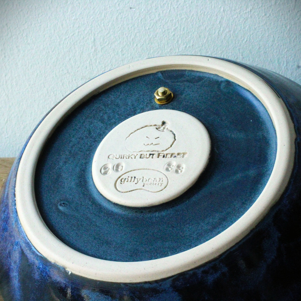 Red Squirrel Trinket Dish - Gillybean Pottery x Quirky But Fierce Collab