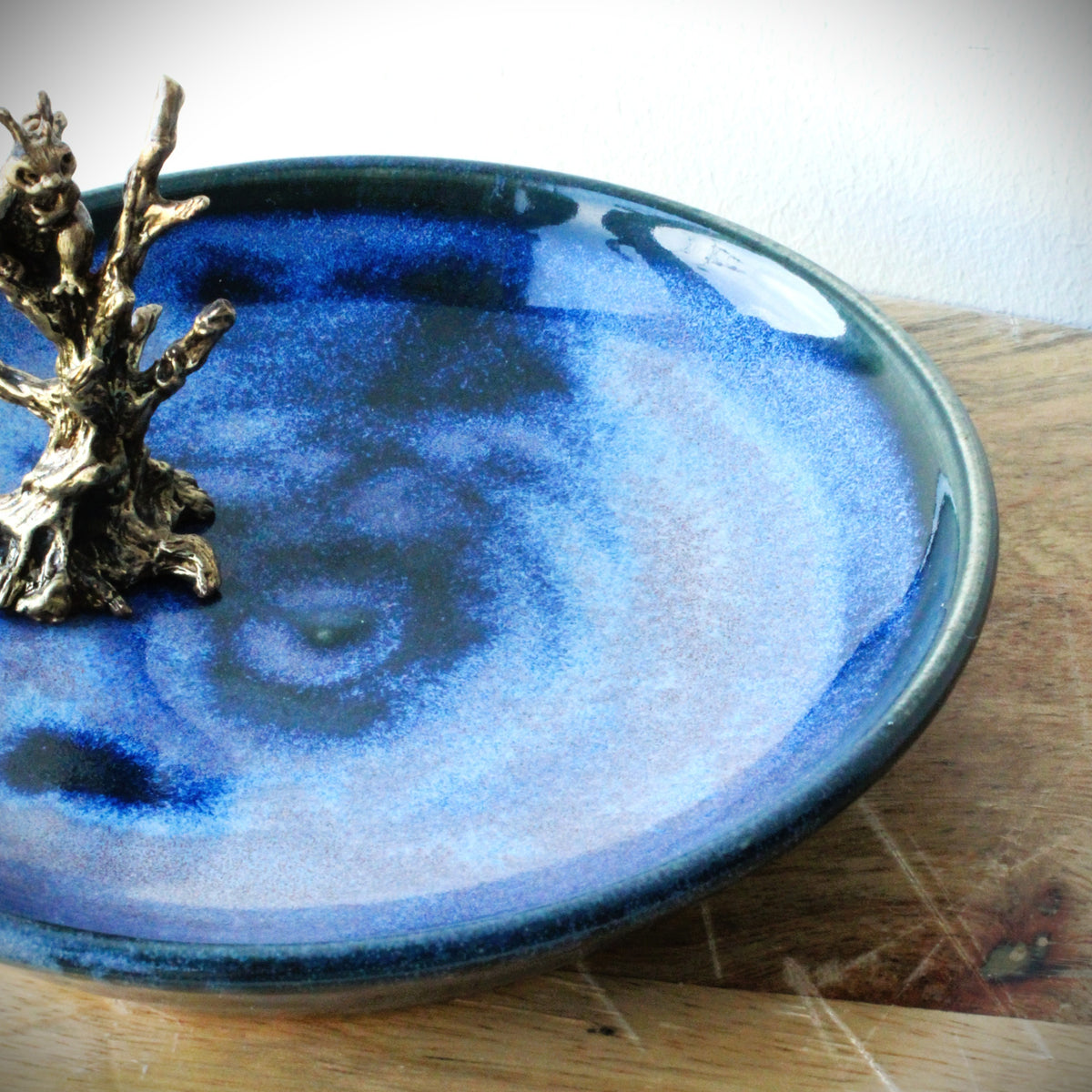 Red Squirrel Trinket Dish - Gillybean Pottery x Quirky But Fierce Collab