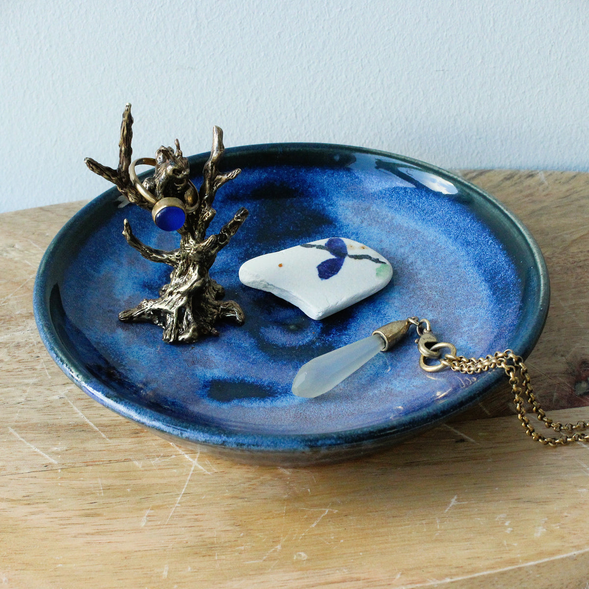 Red Squirrel Trinket Dish - Gillybean Pottery x Quirky But Fierce Collab