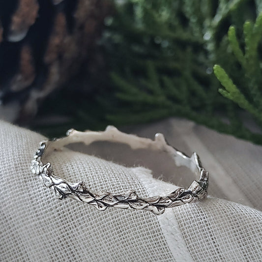 Twig Ring - Dainty Conifer