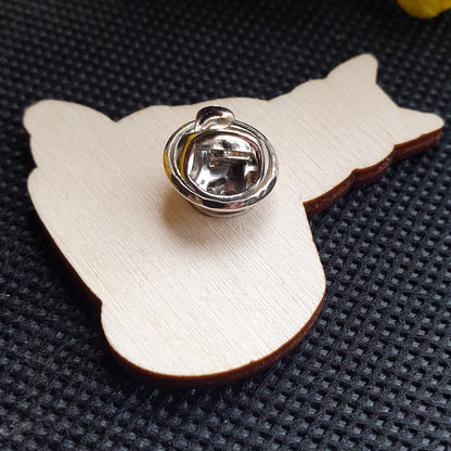 Love Bites Badge Pin