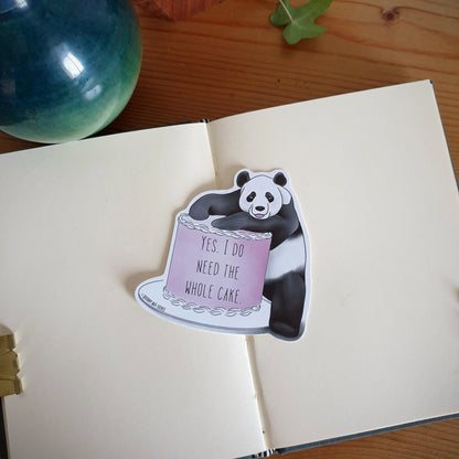 Sticker - Cake Panda
