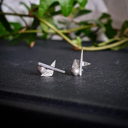 Balancing Act Stud Earrings