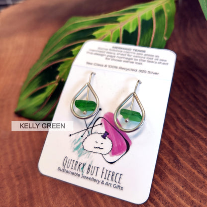 Mermaid Tears Earrings - Shorties