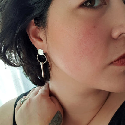 Mini Pathway Earrings