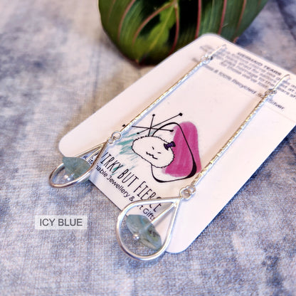 Mermaid Tears Earrings - Danglers