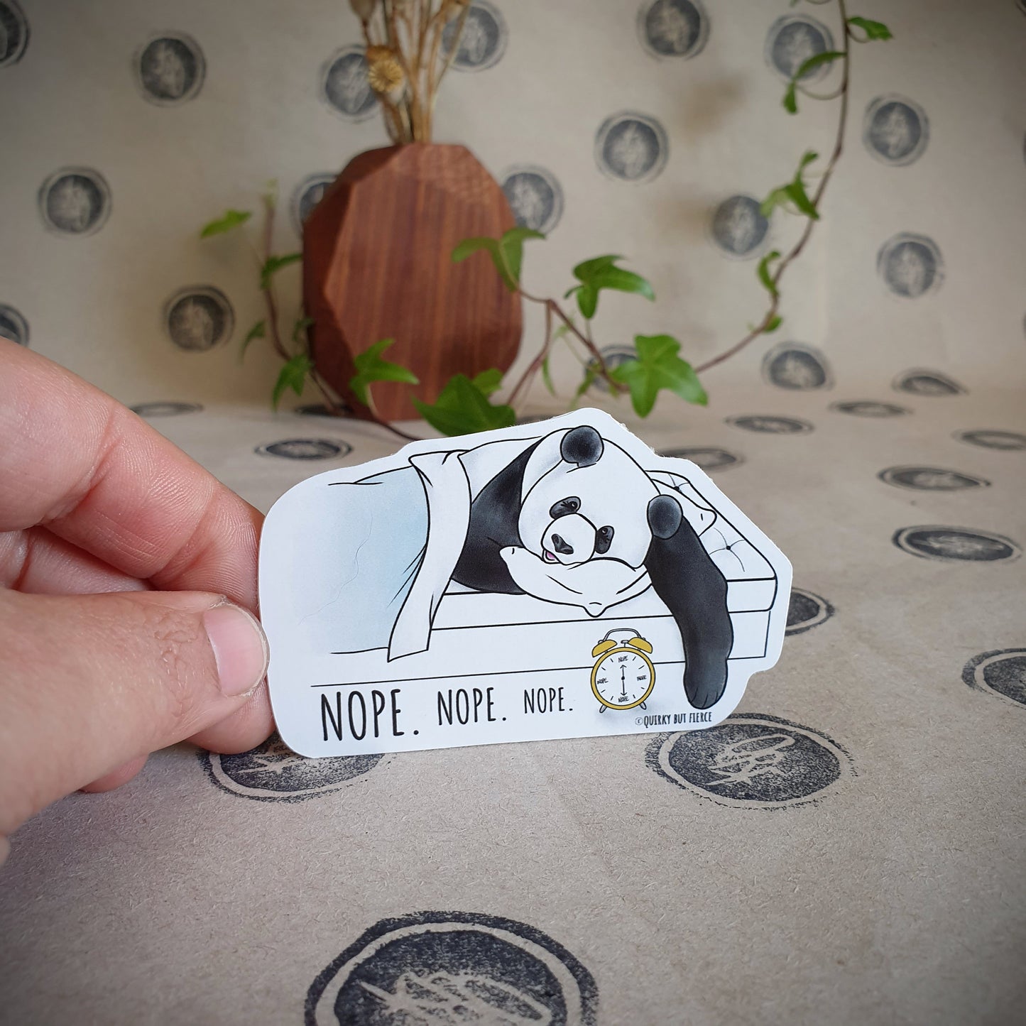 Sticker - Nope Panda