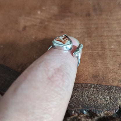 Sea Pottery T-Ring Size G-I