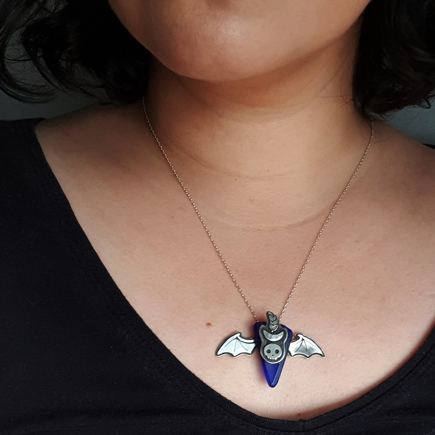 Flappy Batty Necklace