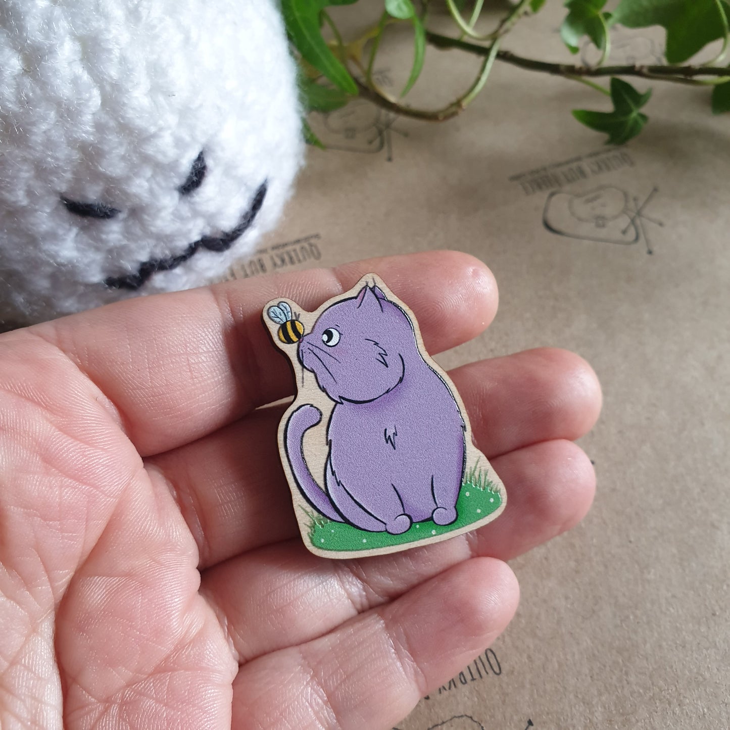 Chomp Badge Pin