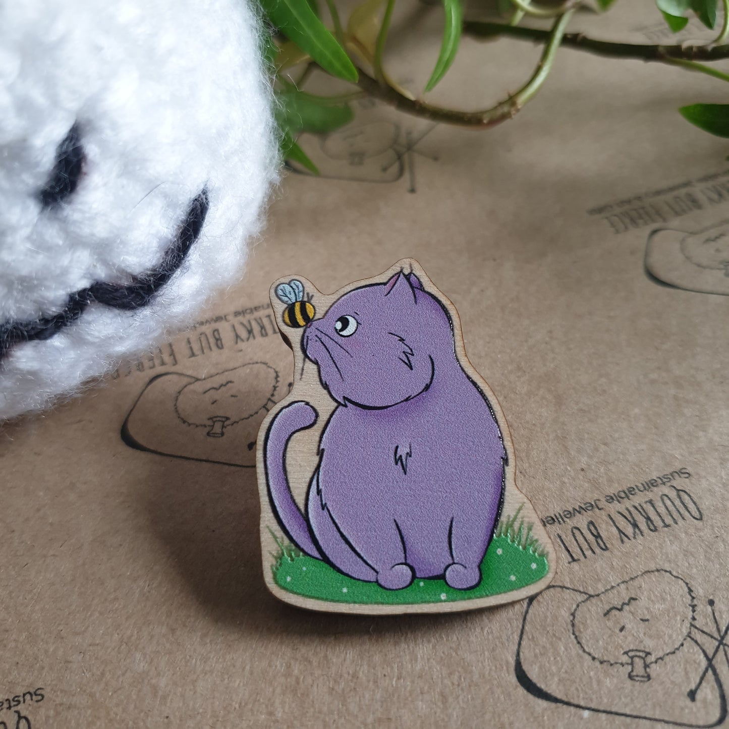 Chomp Badge Pin