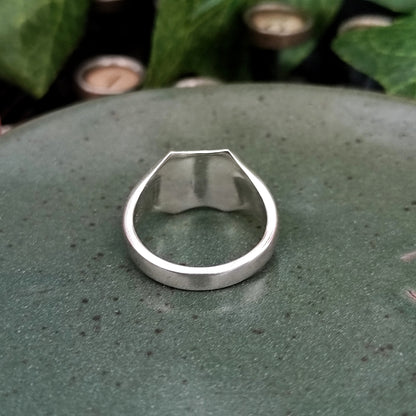 Signet Ring - Dainty Flowers